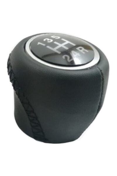 AutoAll Linea Punto Deri Siyah Vites Topuzu 5 Ileri