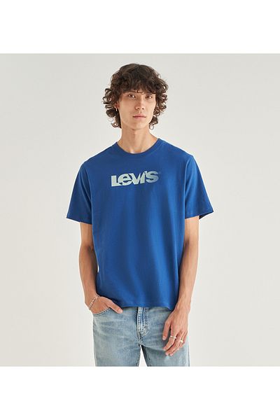 Levi's LE SS TEE Men's Blue T-Shirt