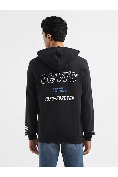 Levi's LE SWEATSHIRT HOODIE Men's Black Sweatshirt