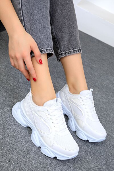 SOHO Dámské bílé tenisky 17226