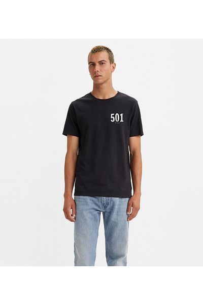 Levi's LE SS TEE Men's Black T-Shirt
