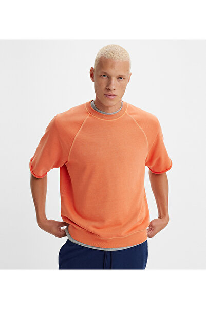 Levi's LE SS TEE Men's Coral-Orange T-Shirt