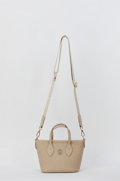 Pierre Cardin Sand Beige Print Women's Shoulder Bag 05Po24Y1833
