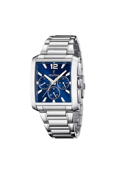 FESTİNA Festina Timeless Chrono Herren Uhr Grau F20635/2