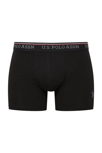 U.S. Polo Assn. U.S. Polo Assn. 2'Er Men's Boxer Set Solid Color and Pattern Modal Cotton El.227.8.9I.28.F