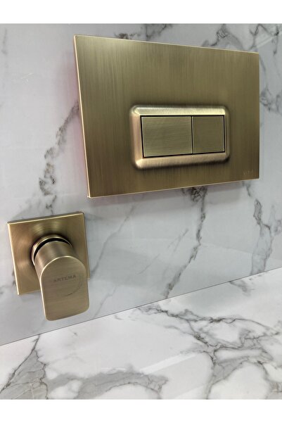 VitrA Loop R 7400680 Mat Antik Kumanda Paneli Ankastre Stop Valf