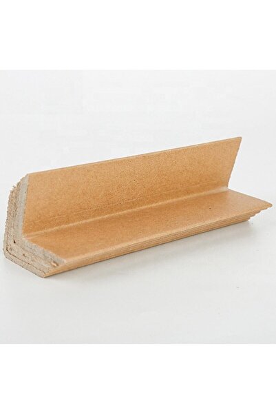 Kacar 100 Adet 2 Metre Karton Köşebent Koli Köşe Koruyucu Kraft Köşe Koruyucu