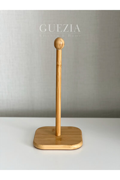 GUEZIA Ahşap Kağıt Havluluk | Tezgah Üstü Peçetelik