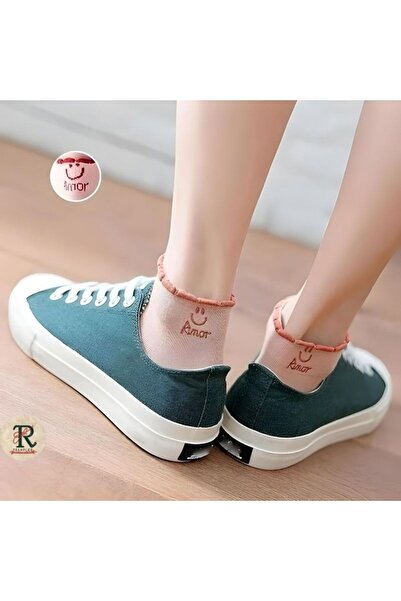 trampler Дамски чорапи с 7 чифта цветни, пенирани памучни ботуши с шарка и любов