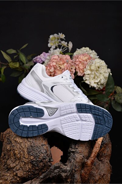 Slazenger Чоловічі білі літні кросівки, що не пропускають піт, не ковзають, не мають запаху, надзвичайно легкі, повністю ортопедичні.