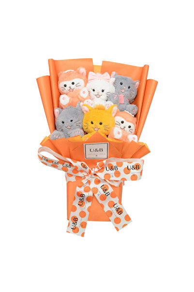 u&b teddy bear flowers Teddy Bear Flowers Tatlı Kedi Figürlü Ayıcık Buketi