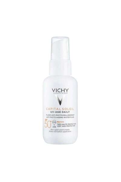 Vichy CAPİTAL SOLEİL UV AGE DAİLY SPF50 PHOTO SKİN BRİGHTENİNG SUN CREAM 40ML...