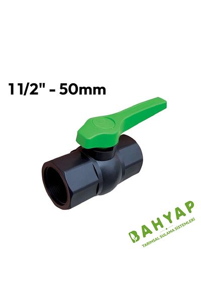 Bahyap PP Ball Valve 1 1/2" - 50mm
