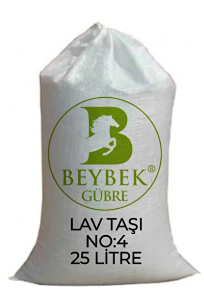 Beybek Gübre Lav Taşı Kırığı No:4 8-12 mm Beybek Jumbo 25 L