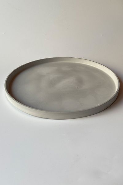 sin istanbul Round Plate 30 cm Gray