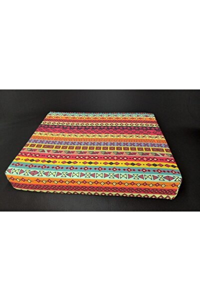 BARERMO 45cm X 45cm Kilim Minderi, Minder Süngerli, Yer Minderi, Sert Sünger,...