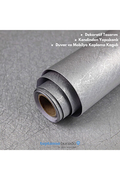 TechnoSmart 60cm×500cm Kendinden Yapışkanlı Modern Görünümlü Duvar Kağıdı Mutfak Dolap Masa Kaplama