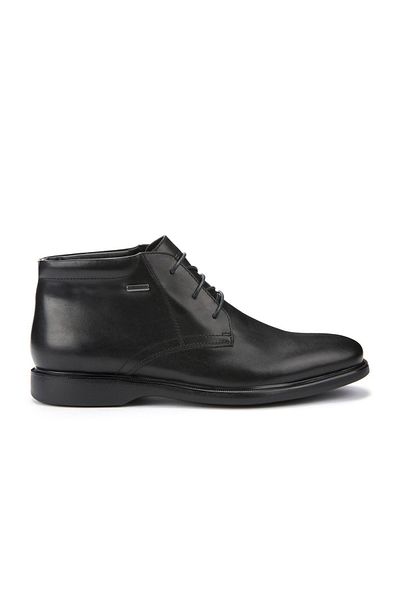 Geox Geox Black Booties Mens Shoes