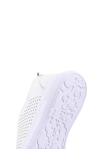 VENZA HAKİKİ DERİ KADIN SNEAKER  BEYAZ SİENA SERİSİ