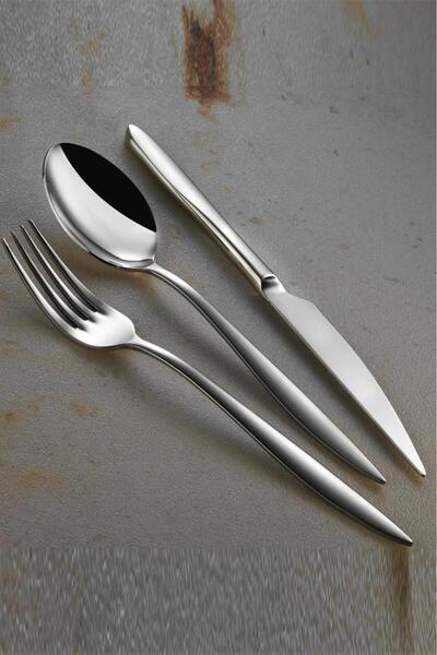 Kütahya Porselen CKBROMEO84SD Romeo 12 Kişilik 84 Parça Çatal Kaşık Bıçak Takımı