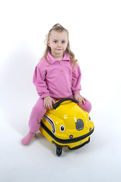 Protocol London Abs Sürülebilir Çocuk Valizi Çok Renkli