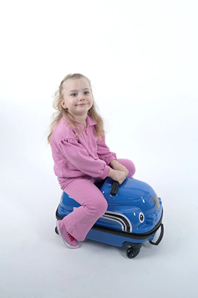 Protocol London ABS Sürülebilir Çocuk Valizi Çok Renkli