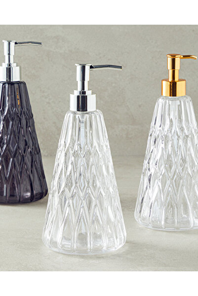 English Home Cam Valeria Cam Banyo Sıvı Sabunluk Gold Altın