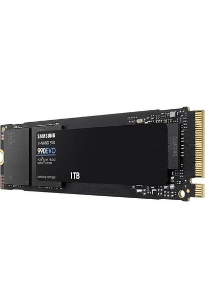 Samsung 990 Evo PCIe Gen 4.0 x4-5.0 x2 1TB SSD - 5000MB-4200MB M.2 Harddisk