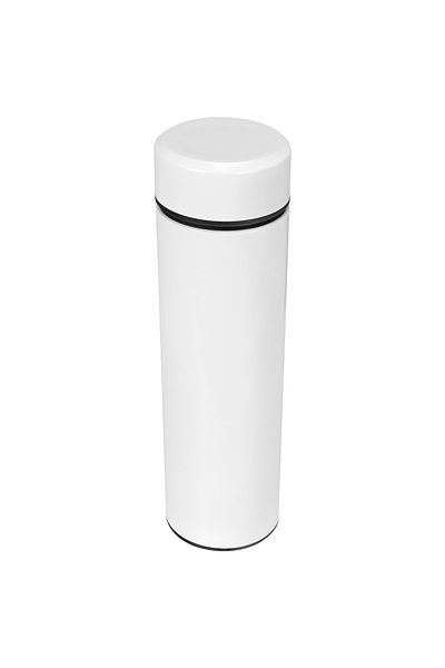 S-LINK Sl-Tm02 Matte White 450ml Inner 304 Outer 201 Thermos Mug - Glass