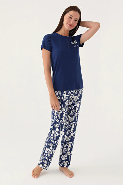 Pierre Cardin Νέα σεζόν Βαμβακερά κοντομάνικα γυναικεία πιτζάμες Επιλογή μεγάλου μεγέθους