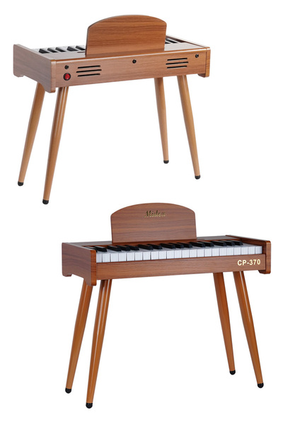 Midex Cp-370or Ahşap Çocuk Piyanosu Pilli 37 Tuşlu Gerçek Piyano Tuşları