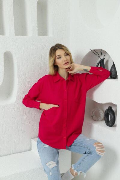 LİLY CELESTİA GİZLİ CEPLİ GÖMLEK