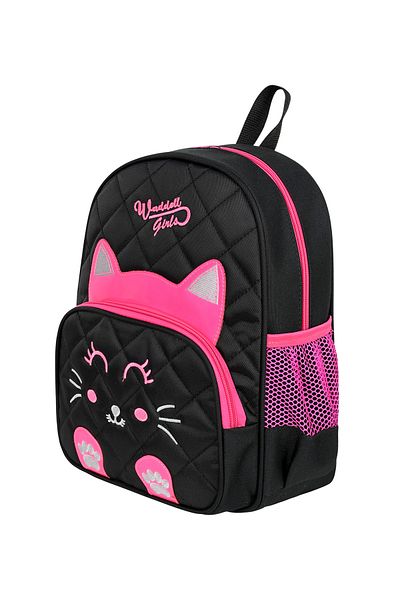 Waddell Quilted Cat Patterned Kindergarten Nursery Licensed Pre-Bag