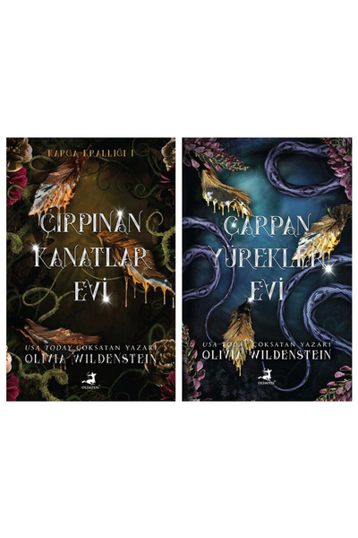 Olimpos Yayınları Karga Krallığı Serisi 2 Kitap (Çırpınan Kanatlar Evi - Çarp...