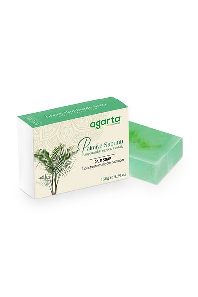 Agarta Natural Handmade Palm Soap 150 gr