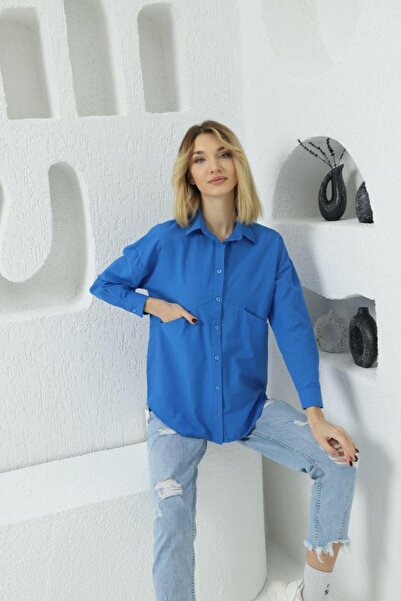 LİLY CELESTİA GİZLİ CEPLİ GÖMLEK