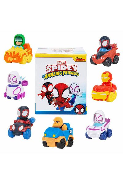 Marvel SNF0045 Spidey Mini Cars Surprise Package