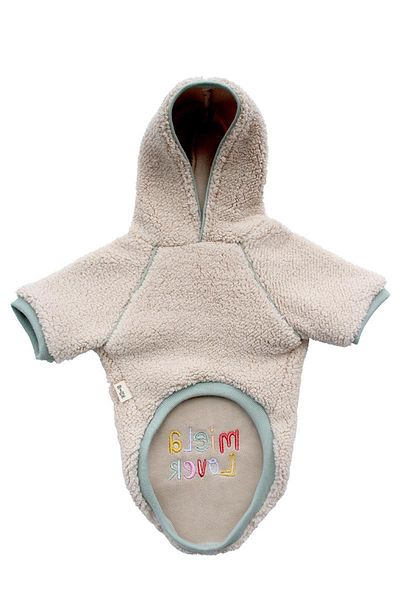 Miela Kids Hooded Plush Dog Sweatshirt
