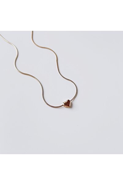 Boise Atelier Minimal Love Steel Necklace | Çelik Kolye