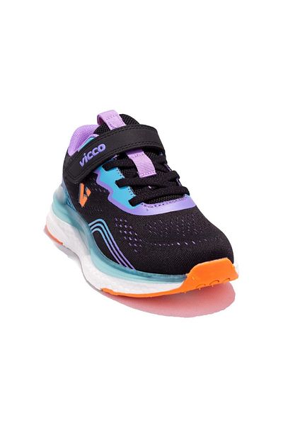 Vicco Nebula 346f24y113 Black Purple Pantofi sport pentru copii 001