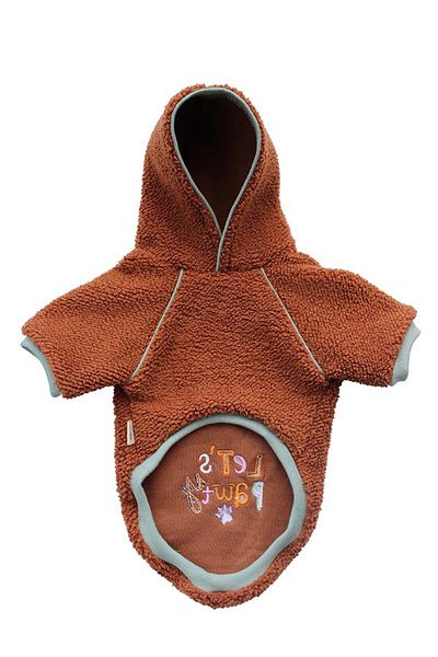 Miela Kids Hooded Plush Dog Sweatshirt