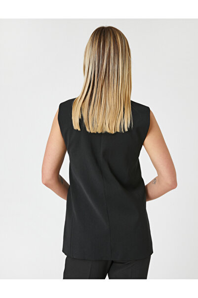 Koton Vestă cu două piept nasturi detaliat