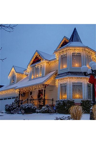 ALKESE 3m USB Port String Shaped Curtain Light - Garden, Street Decoration and Christmas Decorative Light