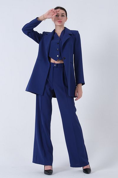 Feminist 3-Piece Suit with Jacket-Vest Trousers Saks0106324