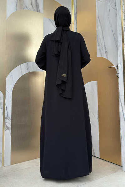 Bym Fashion Sequin Embroidered Vest Dress Suit 8498 Black