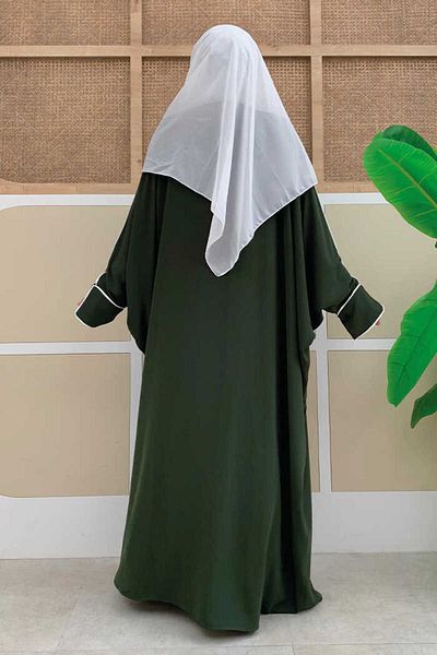 Bym Fashion Χακί χρώμα με φερμουάρ Yarasakol Ferace 6002