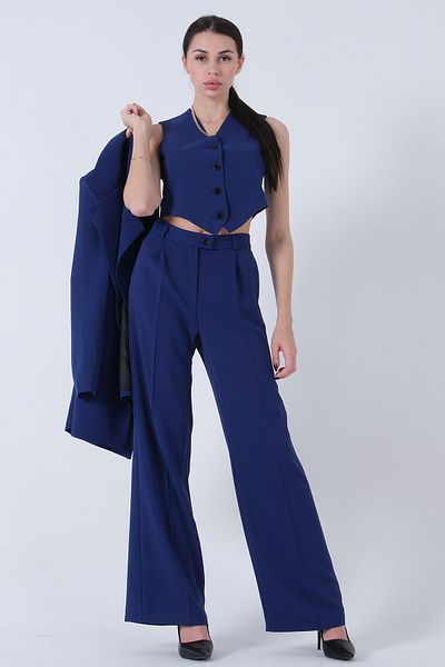 Feminist 3-Piece Suit with Jacket-Vest Trousers Saks0106324
