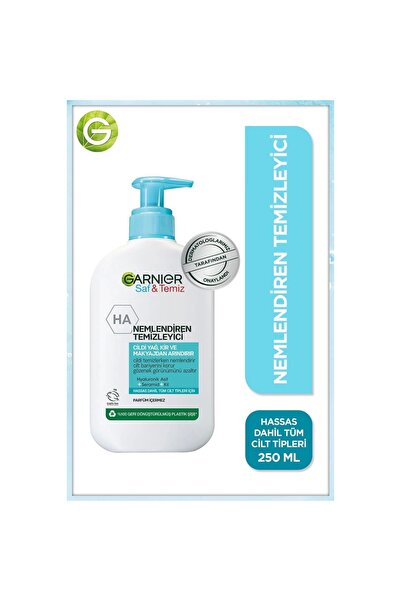 Garnier Saf& Temiz Nemlendiren Temizleyici Yüz Temizleme Jeli 250 Ml
