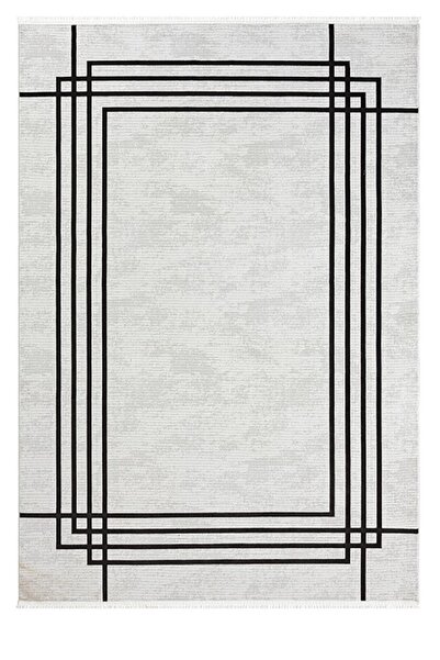 SEYRAN HALI Mısra 5003 Kahve Modern Desen Makine Halısı