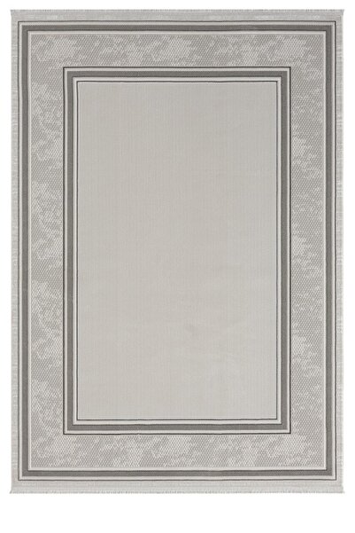 SEYRAN HALI سجادة بام هالي جوستو 905 سجادة آلية ذات نمط حديث باللون الرمادي